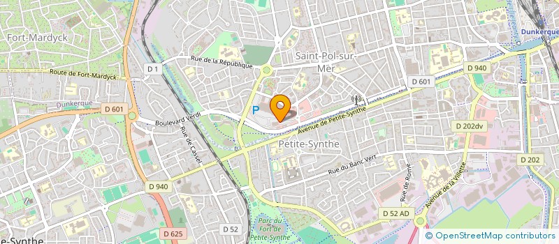 localisation de l'entreprise VENT DEBOUT 59 à DUNKERQUE