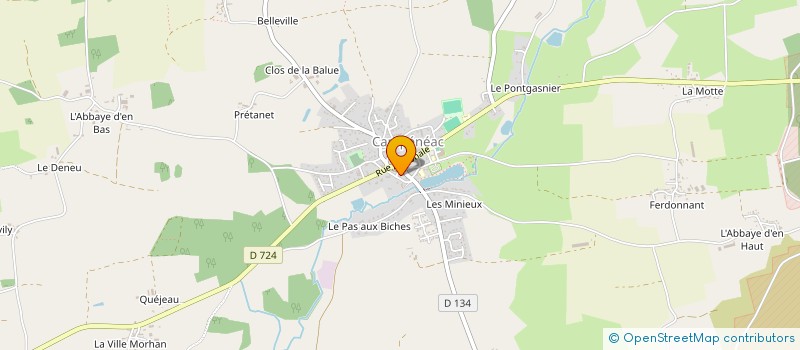 localisation de l'entreprise VENT DEBOUT A CAMPENEAC  CAMPENEAC