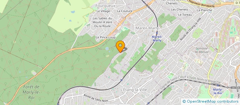 localisation de l'entreprise VENT DEBOUT CABOURG à MAREIL-MARLY