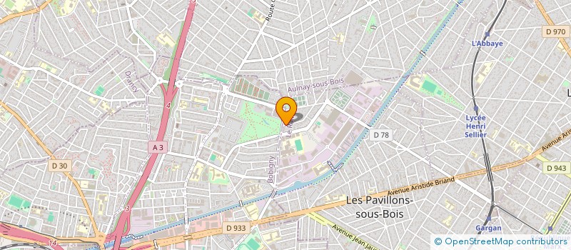 localisation de l'entreprise VENT DEPANNAGE à LES PAVILLONS-SOUS-BOIS