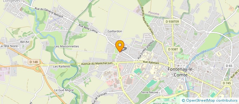 localisation de l'entreprise VENT DES SIGNES à FONTENAY-LE-COMTE