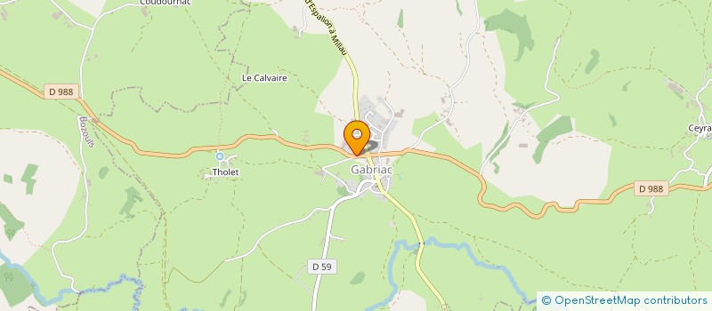 localisation de l'entreprise VENT DU CAUSSE à BOZOULS