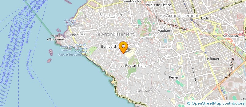 localisation de l'entreprise VENT DU LARGE à MARSEILLE