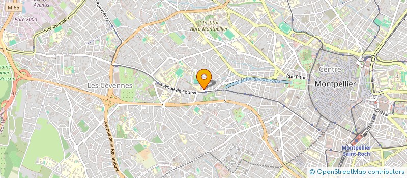 localisation de l'entreprise VENT DU SUD à MONTPELLIER