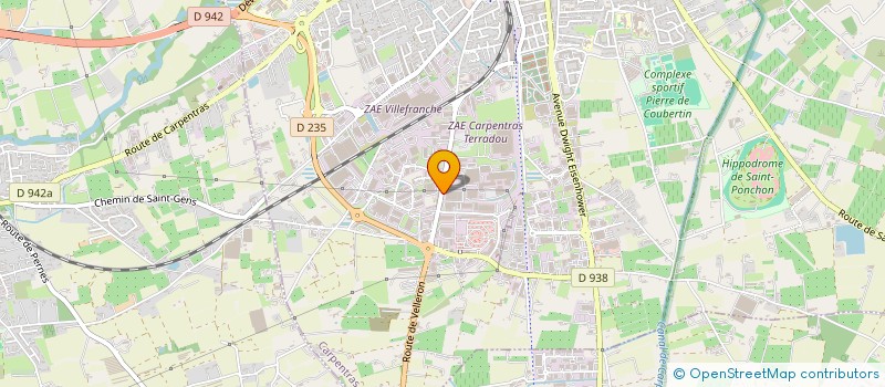 localisation de l'entreprise VENT DU SUD à CARPENTRAS