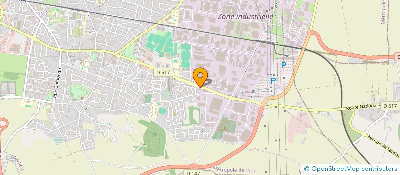localisation de l'entreprise VENT DU SUD à MEYZIEU