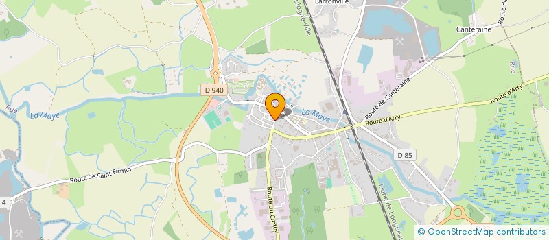 localisation de l'entreprise VENT ET EAU  RUE