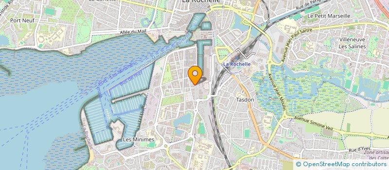 localisation de l'entreprise VENT NAUTIC LA ROCHELLE  LA ROCHELLE