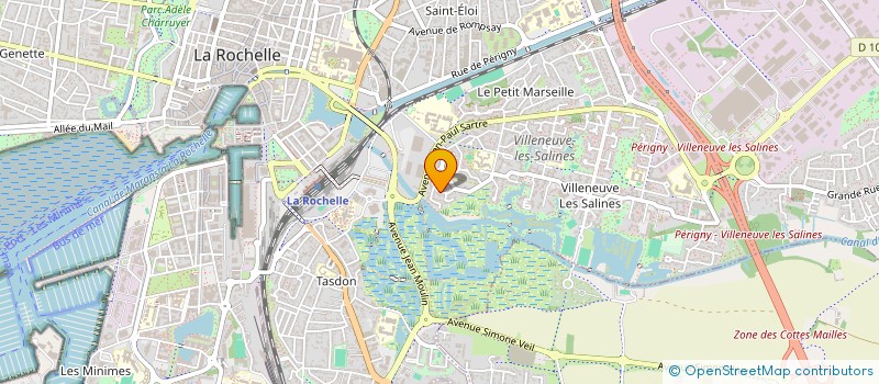 localisation de l'entreprise VENT PORTANT 17  LA ROCHELLE