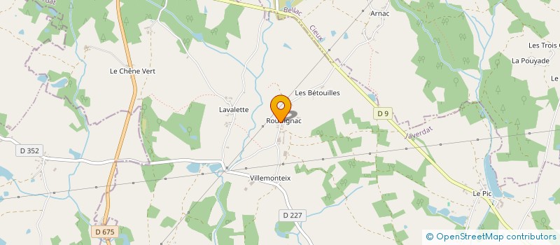 localisation de l'entreprise VENT & SOLEIL  JAVERDAT