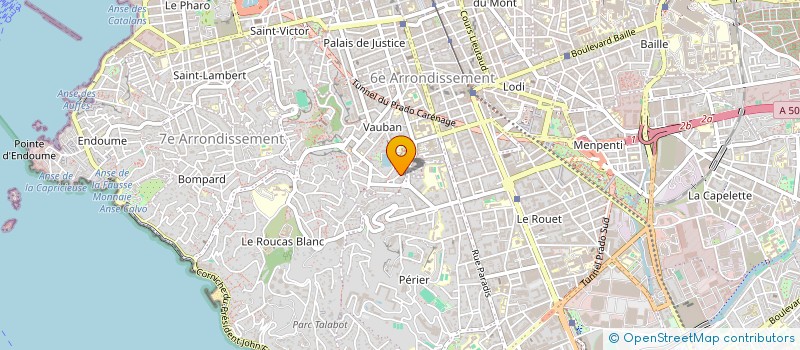 localisation de l'entreprise VENTA à MARSEILLE