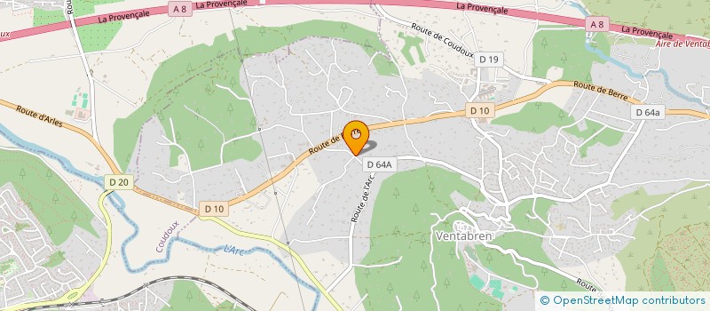 localisation de l'entreprise VENTA ELEC  VENTABREN