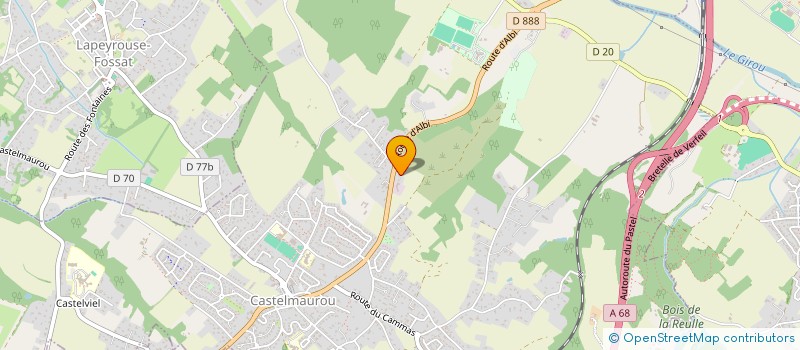 localisation de l'entreprise VENTA LM  CASTELMAUROU