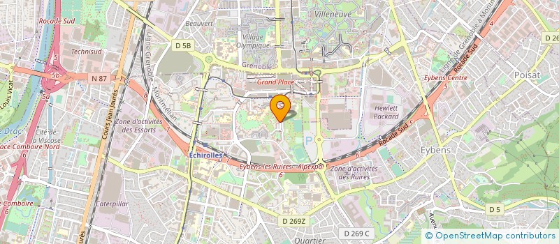 localisation de l'entreprise VENTABREN ULM GRENOBLE à ECHIROLLES