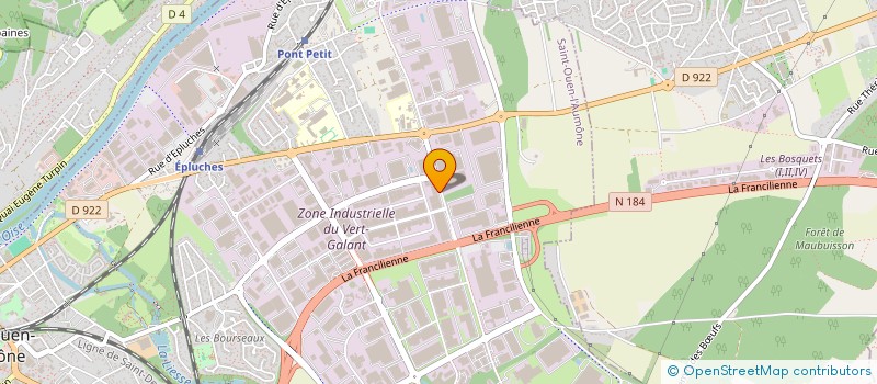 localisation de l'entreprise VENTE ACHAT PARTICULIER EUROPE  SAINT-OUEN-L'AUMONE