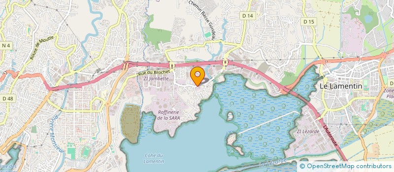 localisation de l'entreprise VENTE AUTOS.COM  LE LAMENTIN