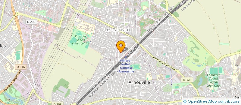 localisation de l'entreprise VENTE COMME PAVILLON BUREAU ETUDE  ARNOUVILLE