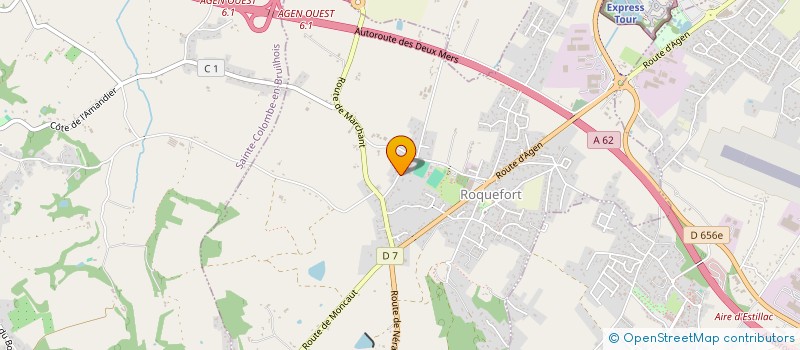 localisation de l'entreprise VENTE CONSEIL ANALYSE  ROQUEFORT