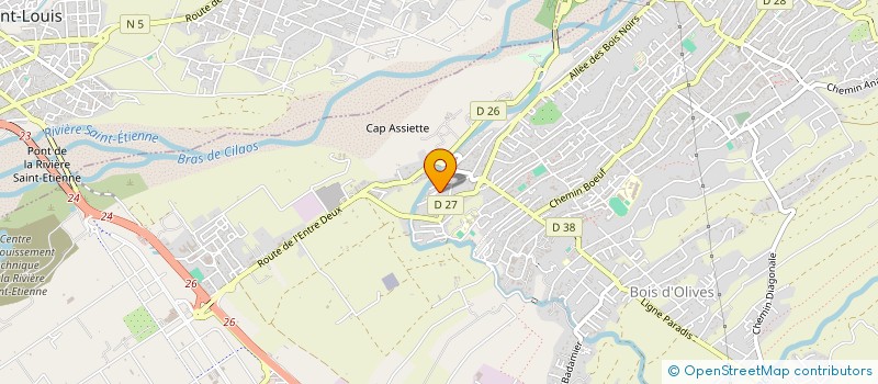 localisation de l'entreprise VENTE DE FOURNITURES INDUSTRIELLES  SAINT-PIERRE