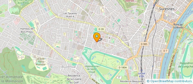 localisation de l'entreprise VENTE DE VEHICULES INTERNATIONALES à RUEIL-MALMAISON