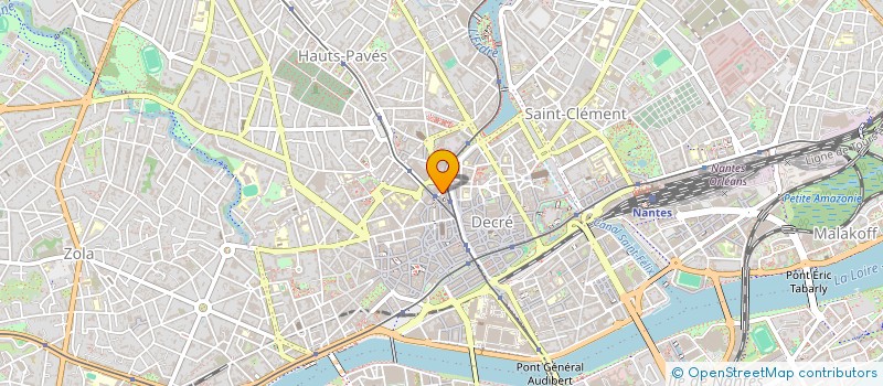 localisation de l'entreprise VENTE DIRECTE PLUS à NANTES