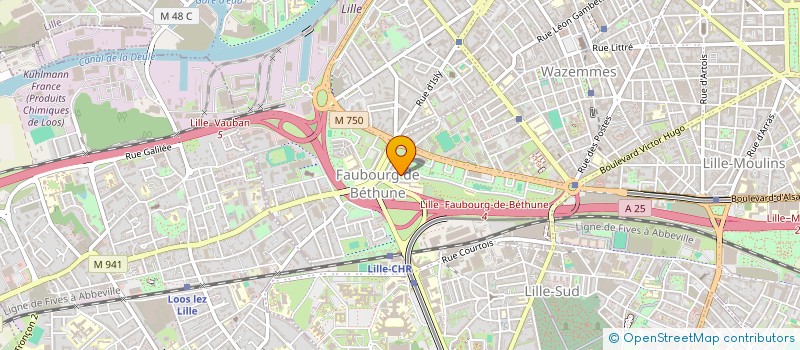 localisation de l'entreprise VENTE EXPRESS à LILLE