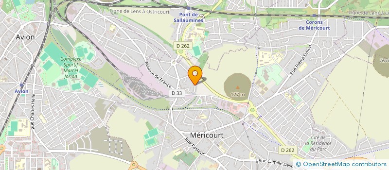 localisation de l'entreprise VENTE INSTALLATION CUISINES EQUIPEMENTS à MERICOURT