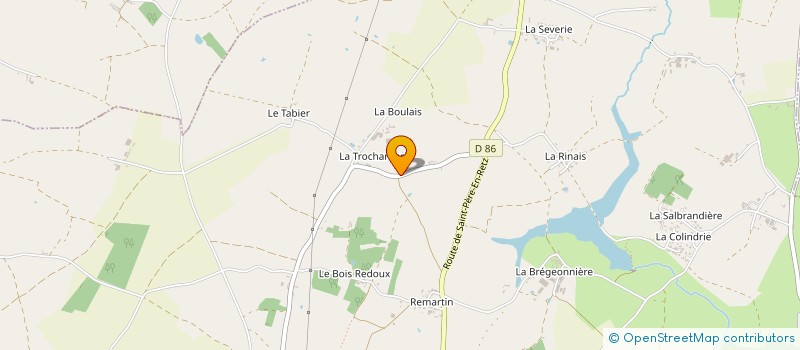 localisation de l'entreprise VENTE LOCALE  PORNIC