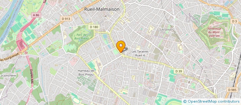 localisation de l'entreprise VENTE OCCASION CYCLOS SCOOTERS à RUEIL-MALMAISON