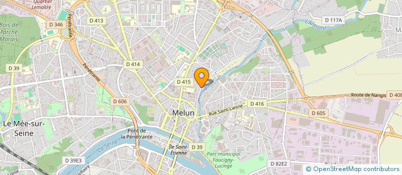 localisation de l'entreprise VENTE PAR DEMONSTRATION ET MARKETING à MELUN