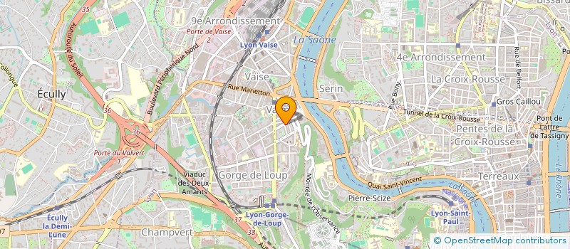 localisation de l'entreprise VENTE PIECES AUTO  LYON