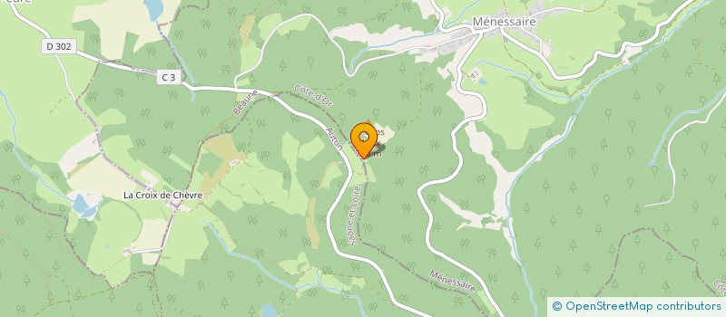 localisation de l'entreprise VENTE-ROUGE  MENESSAIRE