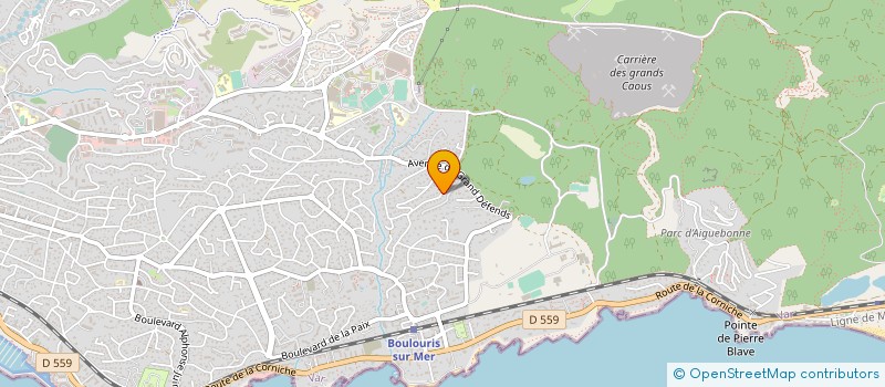 localisation de l'entreprise VENTE VIP'Z à SAINT-RAPHAEL