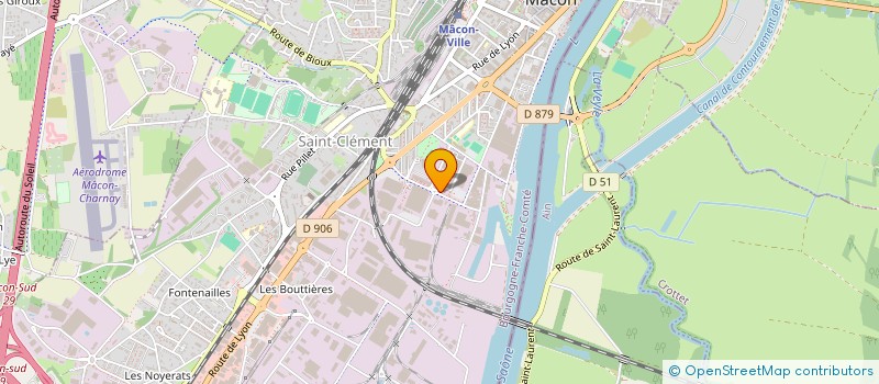 localisation de l'entreprise VENTEALAPROPRIETE.COM à CHARNAY-LES-MACON