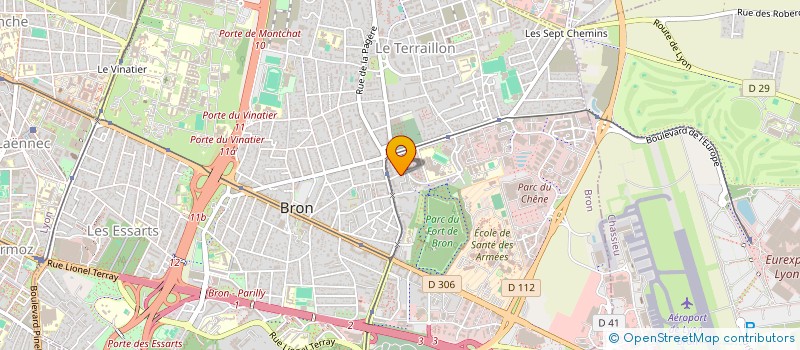 localisation de l'entreprise VENTEHORIZON  BRON