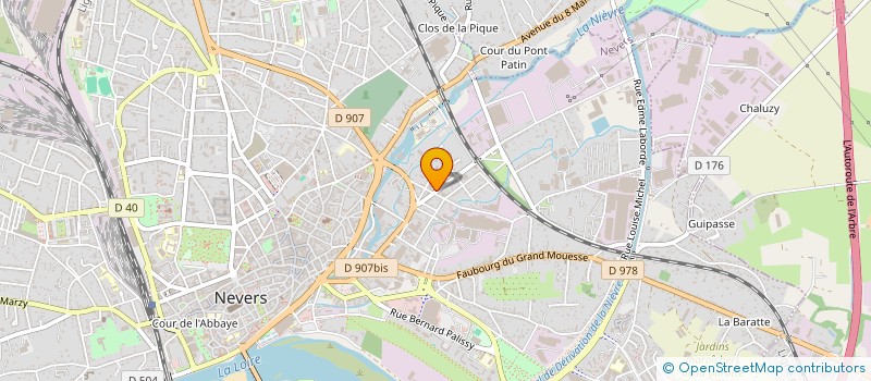 localisation de l'entreprise VENTES ACHATS TRANSACTIONS ECHANGES à NEVERS