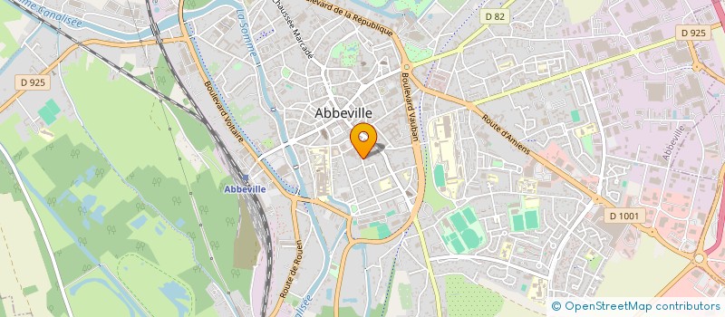 localisation de l'entreprise VENTES-CONSEILS-AUDITS à ABBEVILLE