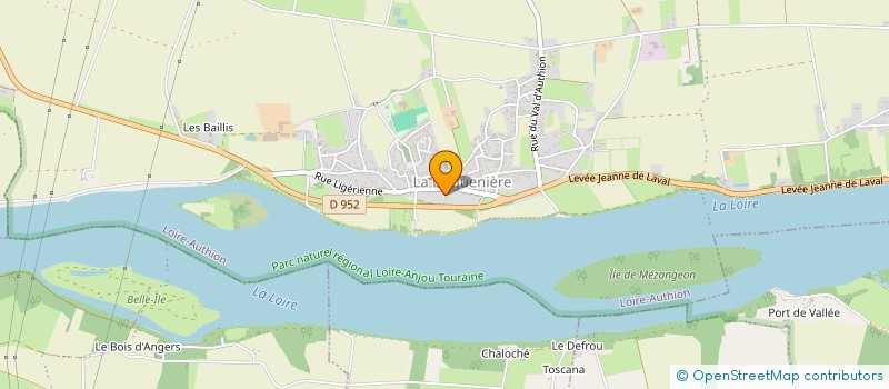 localisation de l'entreprise VENTES ET SERVICES à LOIRE-AUTHION