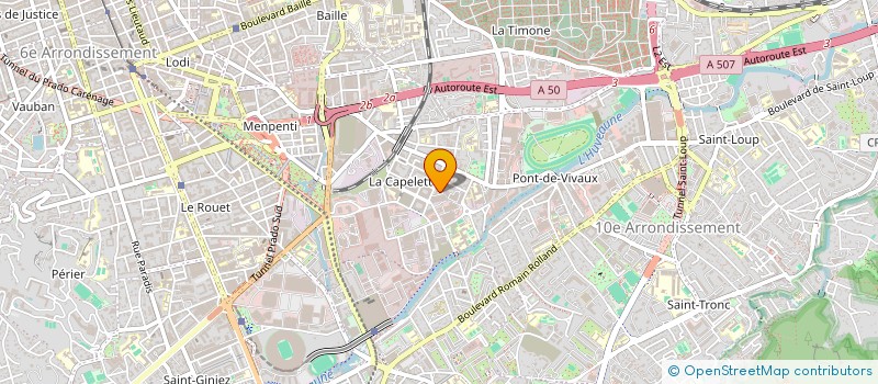 localisation de l'entreprise VENTES - EXPERTISES H.T  MARSEILLE