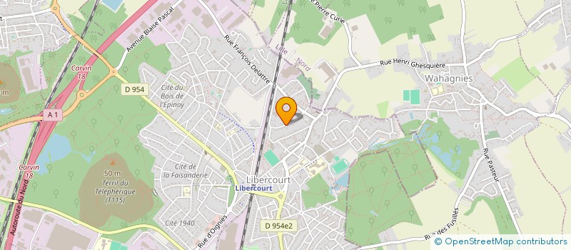 localisation de l'entreprise VENTES LOCATIONS PRESTATIONS à LIBERCOURT