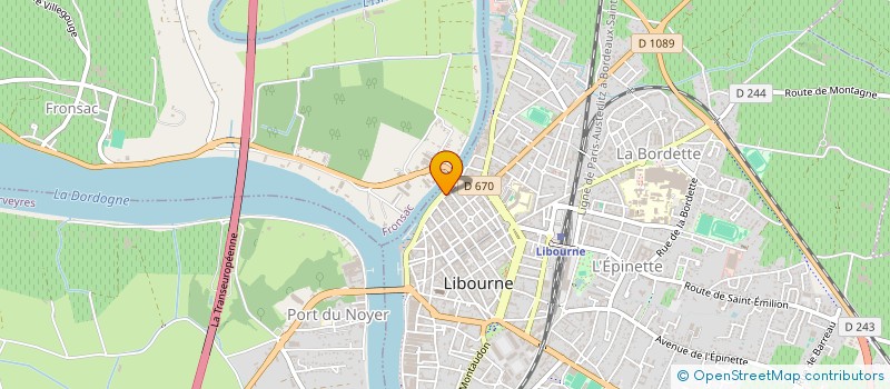 localisation de l'entreprise VENTES MOBILIERES LIBOURNAIS ET NORD GIR à LIBOURNE