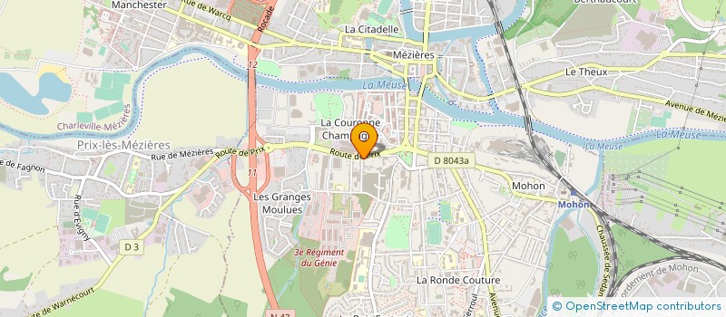 localisation de l'entreprise VENTEXPRESS à VILLERS-SEMEUSE