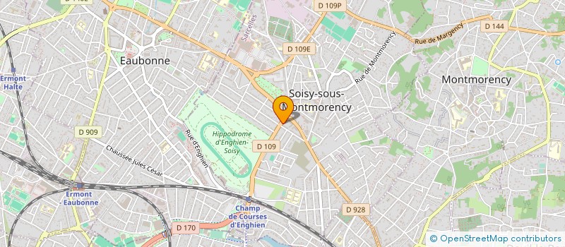 localisation de l'entreprise VENTI-LUXE à SOISY-SOUS-MONTMORENCY