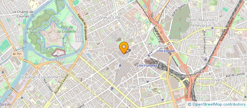 localisation de l'entreprise VENTICINQUE à LILLE