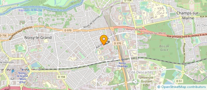 localisation de l'entreprise VENTIL'AVENIR à NOISY-LE-GRAND