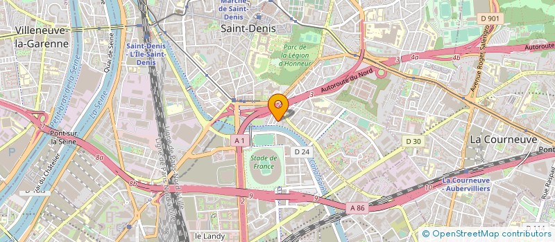 localisation de l'entreprise VENTIL NET à SAINT-DENIS