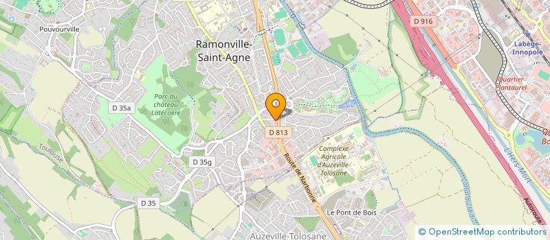 localisation de l'entreprise VENTIL PLUS ECO à RAMONVILLE-SAINT-AGNE