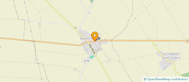 localisation de l'entreprise VENTILATION BATIMENT TOSETTO  MAISON-ROUGE