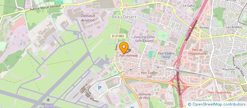 localisation de l'entreprise VENTILATION CLIMATISATION  MERIGNAC