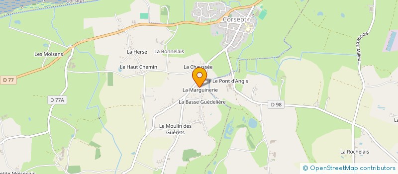 localisation de l'entreprise VENTILATION ISOLATION TUYAUTERIE  CORSEPT